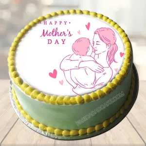 Mothers Day Cake with Photo