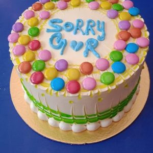 sorry cake